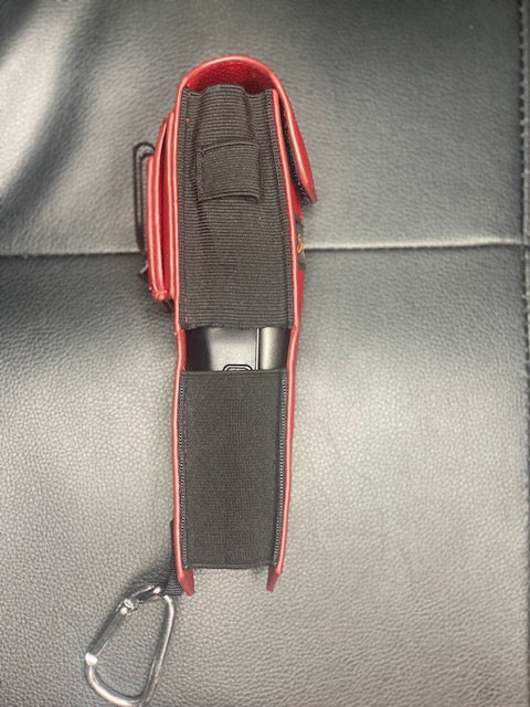 Red To The Bone Clipper Holster  (Red)